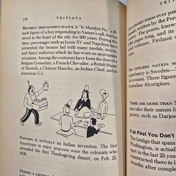 Triviata: A Compendium of Useless Information By Timothy T. Fullerton 1975 HC - Picture 10 of 10